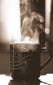 black mug with smoke thumbnail