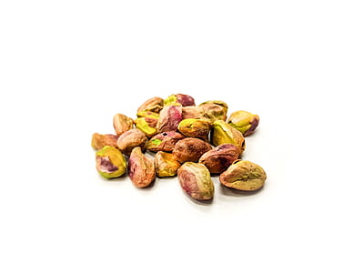 photo of nuts on white background thumbnail