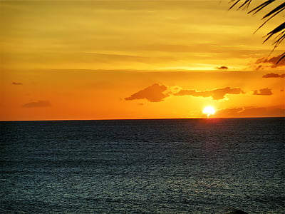 sea during sunset thumbnail