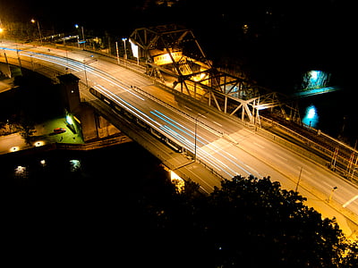 bridge during nighttime thumbnail