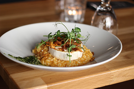 dish on white ceramic plate thumbnail