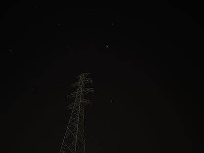 utility post under starry night sky thumbnail