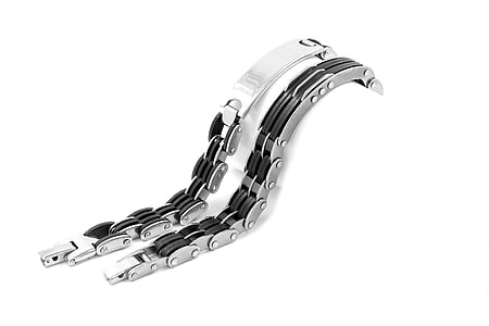 silver-colored watch link band thumbnail