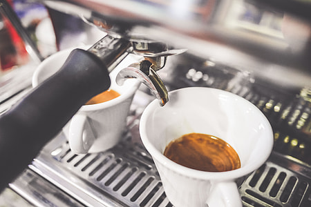 Freshly Brewed Coffees from Coffee Machine thumbnail