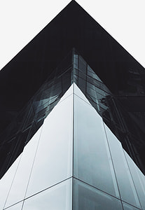 worm's eyeview photography of high rise building thumbnail