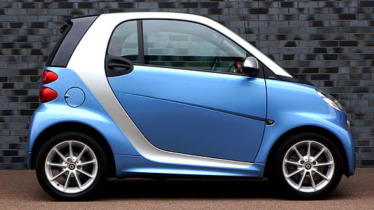 Blue Smart Fortwo thumbnail