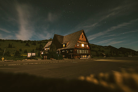 brown wooden house thumbnail