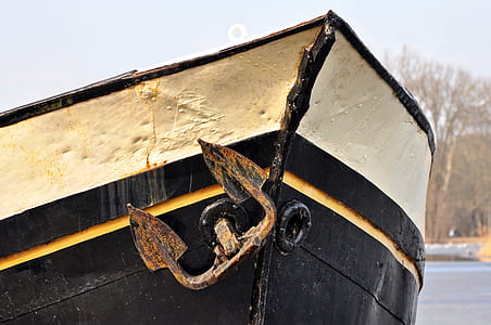 white and black metal ship thumbnail
