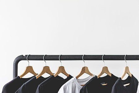 T-Shirts on Rack with Room for Text thumbnail