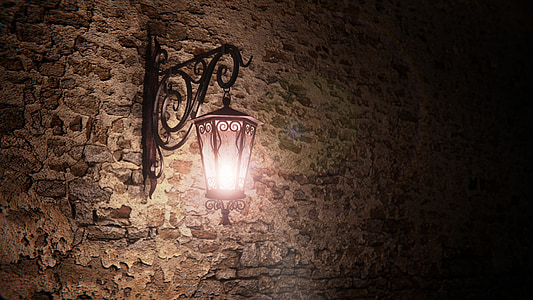 sconce light turned-on thumbnail