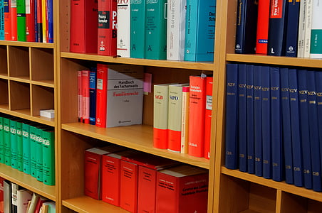 close-up photo of assorted book display on shelf thumbnail