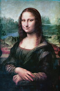 Mona Liza by Leonardo Da Vinci painting thumbnail