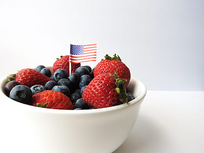 food, red, fruits, white thumbnail