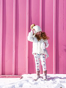 girl standing at the back of container thumbnail