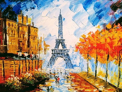 art, creative, eiffel tower, landmark thumbnail