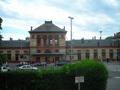 The Railway Station in Kaposvar, Hungary thumbnail