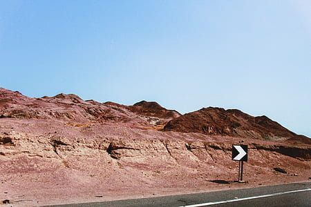 right turn signage besides road thumbnail