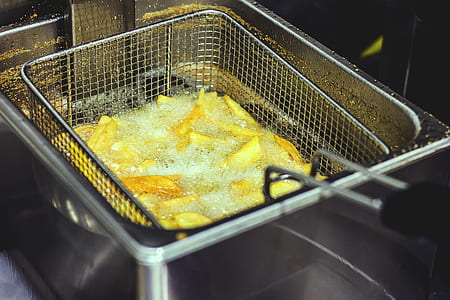 potato fires in basket dipped on boiling oils thumbnail