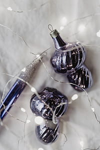 Pantone Ultra Violet Christmas Ornaments thumbnail