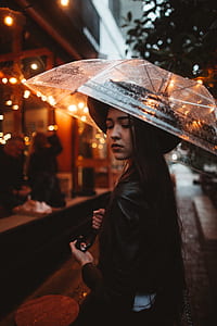 woman with clear umbrella thumbnail