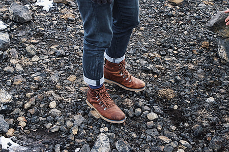 person standing on stone field thumbnail