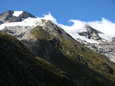 green grass on mountain alps thumbnail