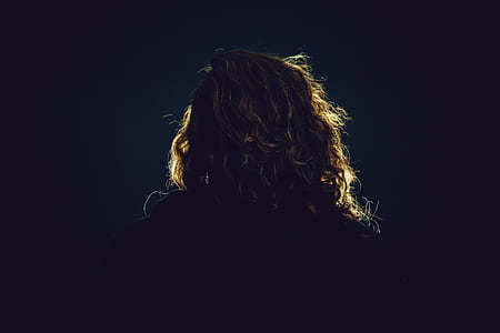 person with blonde hair close up photo thumbnail