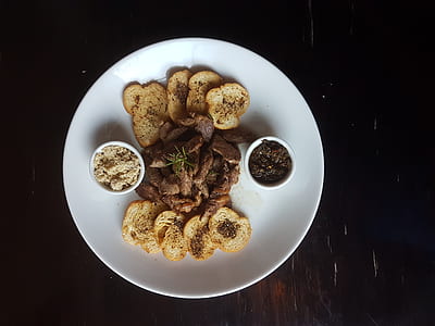food, plate, meal, meat thumbnail