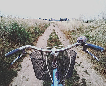 blue and gray bicycle thumbnail