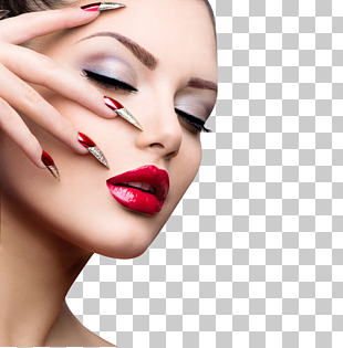 Light-emitting diode Ultraviolet Gel nails Nail polish, Makeup makeup female makeup, close-up photography of woman closing her eyes PNG clipart