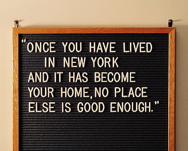 brown wooden frame blackboard with white text thumbnail