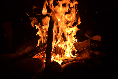 close up photography of bonfire thumbnail
