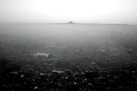 aerial photo of city skyline thumbnail