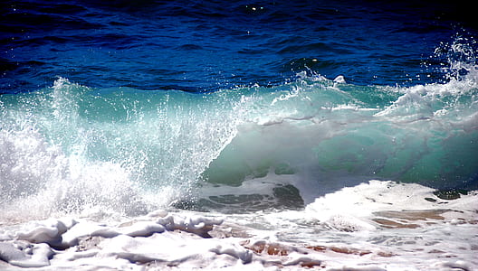 Close-up of Waves in Sea thumbnail