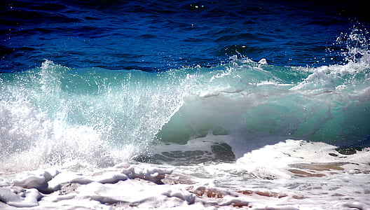 wave on the seashore photo thumbnail