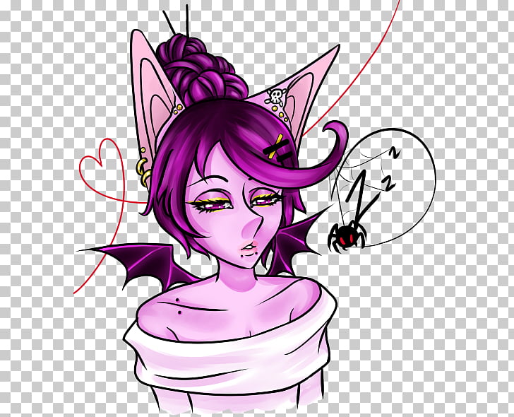 Ear Fairy Messy Bun Png Clipart Free Cliparts Uihere