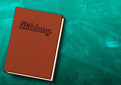 brown Bildung book clip art illustration thumbnail
