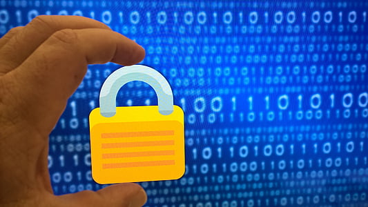 yellow and gray padlock logo thumbnail