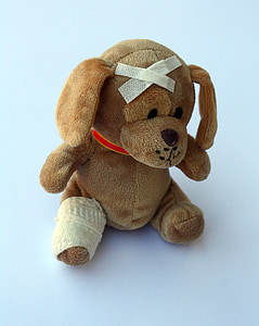 brown dog plush toy thumbnail