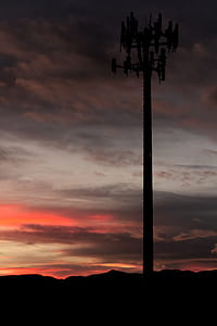 silhouette of tower thumbnail