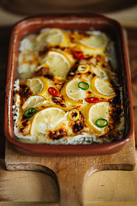 Fish casserole with lemon and herbs thumbnail