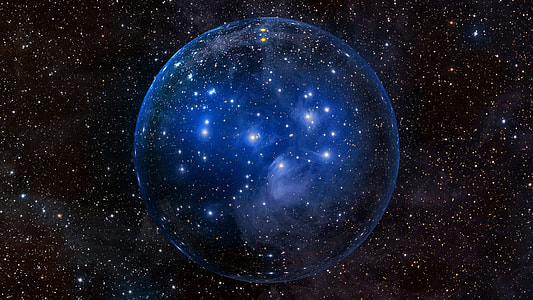 The Pleiades Star Cluster, Star Image thumbnail
