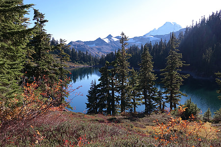 mountain near the lake thumbnail