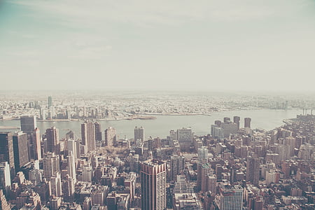 high angle photo of metropolis thumbnail