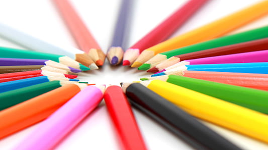 assorted-color pencils thumbnail