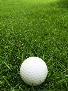 golf ball on grass thumbnail