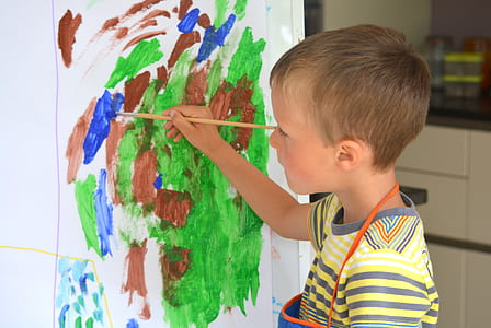 boy painting thumbnail