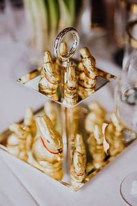 Golden Bunnies on the Tray thumbnail