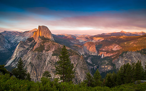 Mountain Landscape under skies in California thumbnail