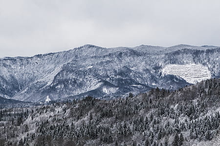 bird's eye view of mountains thumbnail